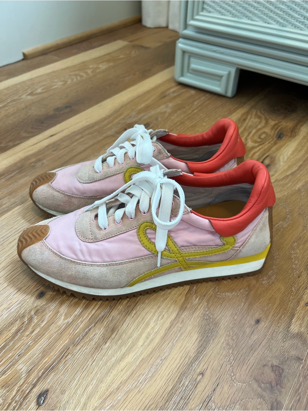 Loewe Light Pink Sneakers
